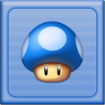 TAG電子-Mario GO 老虎機-一般符號-藍蘑菇